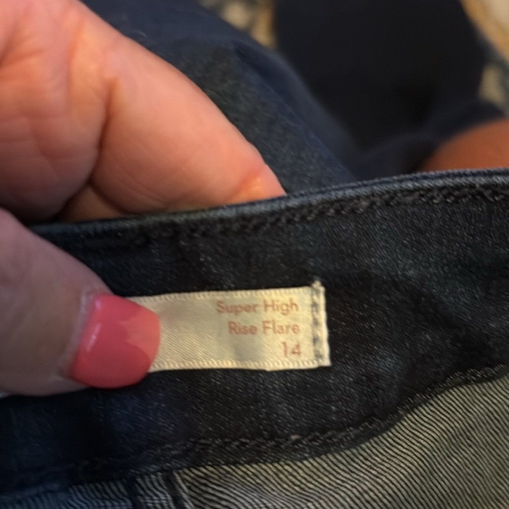 Lauren Conrad Jeans trouser highwaisted fit flare - Picture 6 of 6